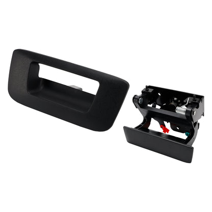 2007-2013 Chevrolet Silverado 1500 Tailgate Handle Set of 2 Exterior Black