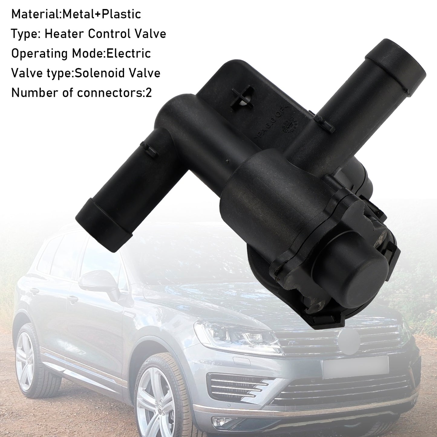 05/2011-2018 VW Touareg 7P5 7P6 3.0 V6 TDI AWD SUV 7PP819810A Heater Control Valve