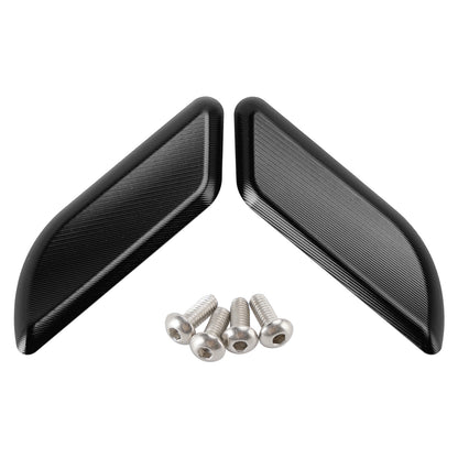 2015-2019 Ducati 959 1299 Panigale Billet Black Mirror Block Off Plates