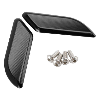 2015-2019 Ducati 959 1299 Panigale Billet Black Mirror Block Off Plates