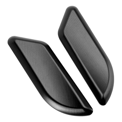 2015-2019 Ducati 959 1299 Panigale Billet Black Mirror Block Off Plates