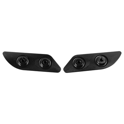2015-2019 Ducati 959 1299 Panigale Billet Black Mirror Block Off Plates
