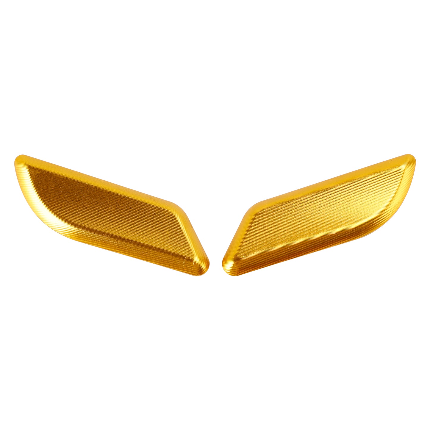 2015-2019 Ducati 959 1299 Panigale Billet Gold Mirror Block Off Plates