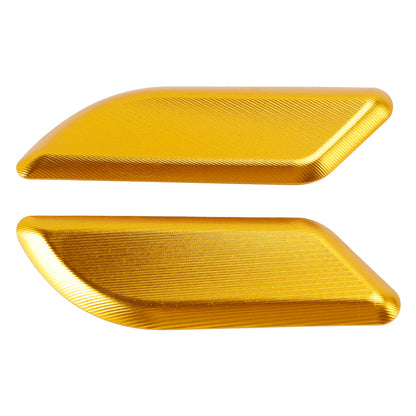 2015-2019 Ducati 959 1299 Panigale Billet Gold Mirror Block Off Plates