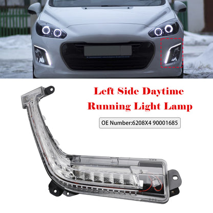 06.2011-04.2014 Peugeot 308 Mk1 Hatch 6208X4 90001685 Left Side Daytime Running Light Lamp