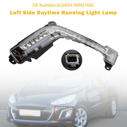 06.2011-04.2014 Peugeot 308 Mk1 Hatch 6208X4 90001685 Left Side Daytime Running Light Lamp