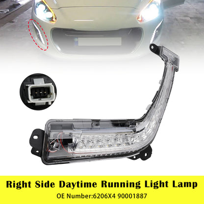 2011-2014 Peugeot 308 Mk1 Hatch Right Side DRL Light Lamp LED Bulbs