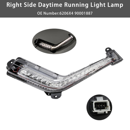 2011-2014 Peugeot 308 Mk1 Hatch Right Side DRL Light Lamp LED Bulbs