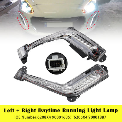 2011-2014 Peugeot 308 Mk1 Hatch Left + Right DRL Light Lamp LED Bulbs
