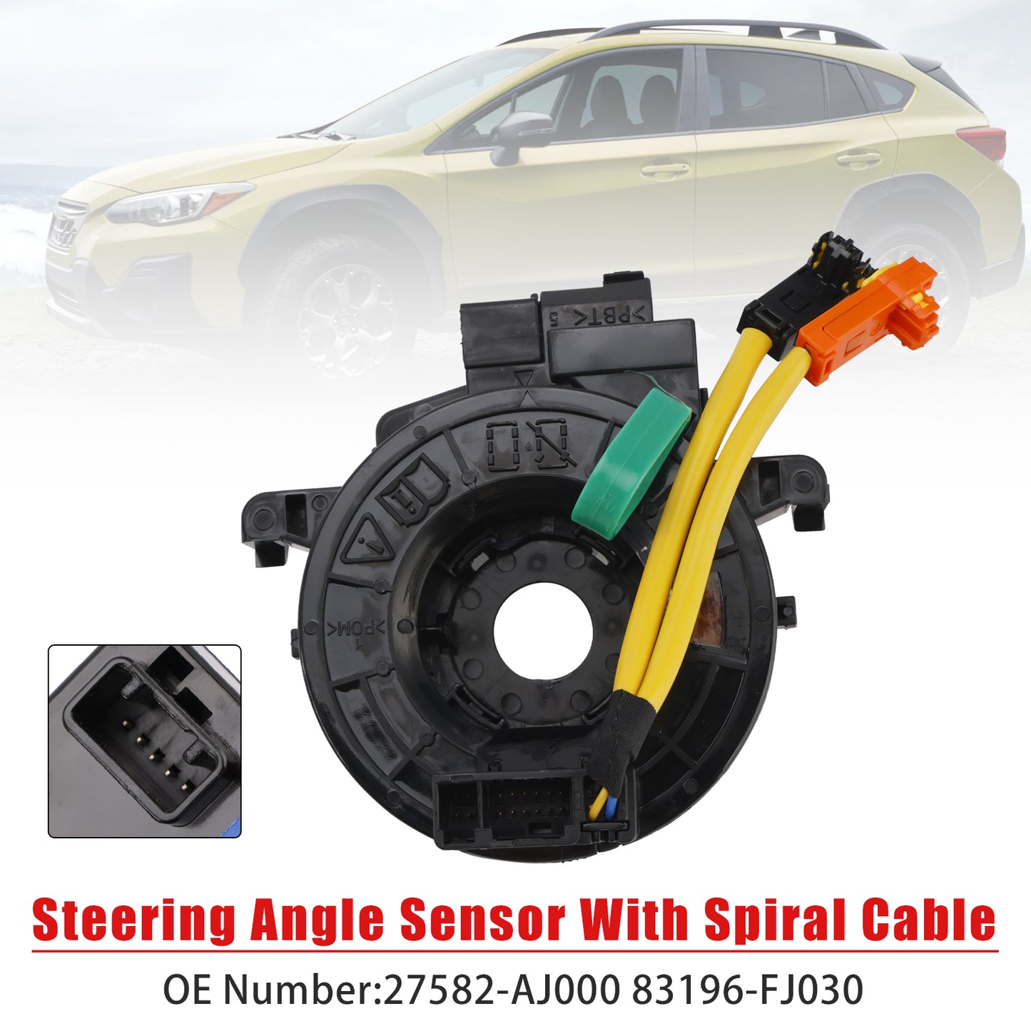 Subaru Crosstrek Forester 83196-FJ030 Steering Angle Sensor With Spiral Cable