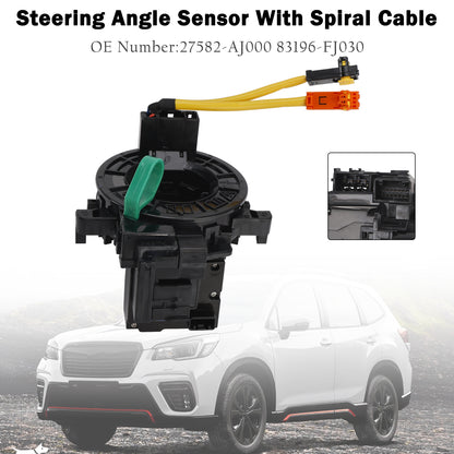 Subaru Crosstrek Forester 83196-FJ030 Steering Angle Sensor With Spiral Cable