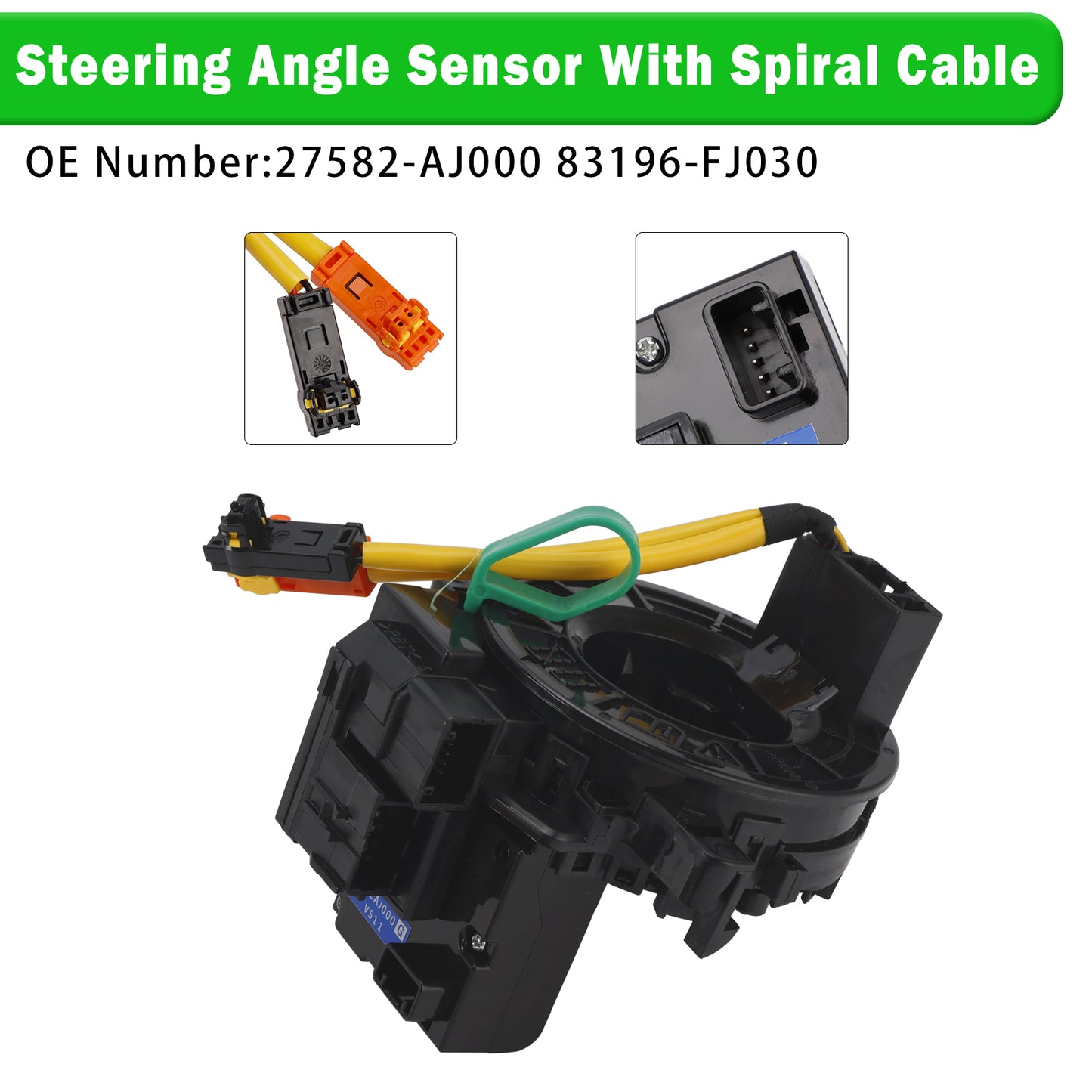Subaru Crosstrek Forester 83196-FJ030 Steering Angle Sensor With Spiral Cable