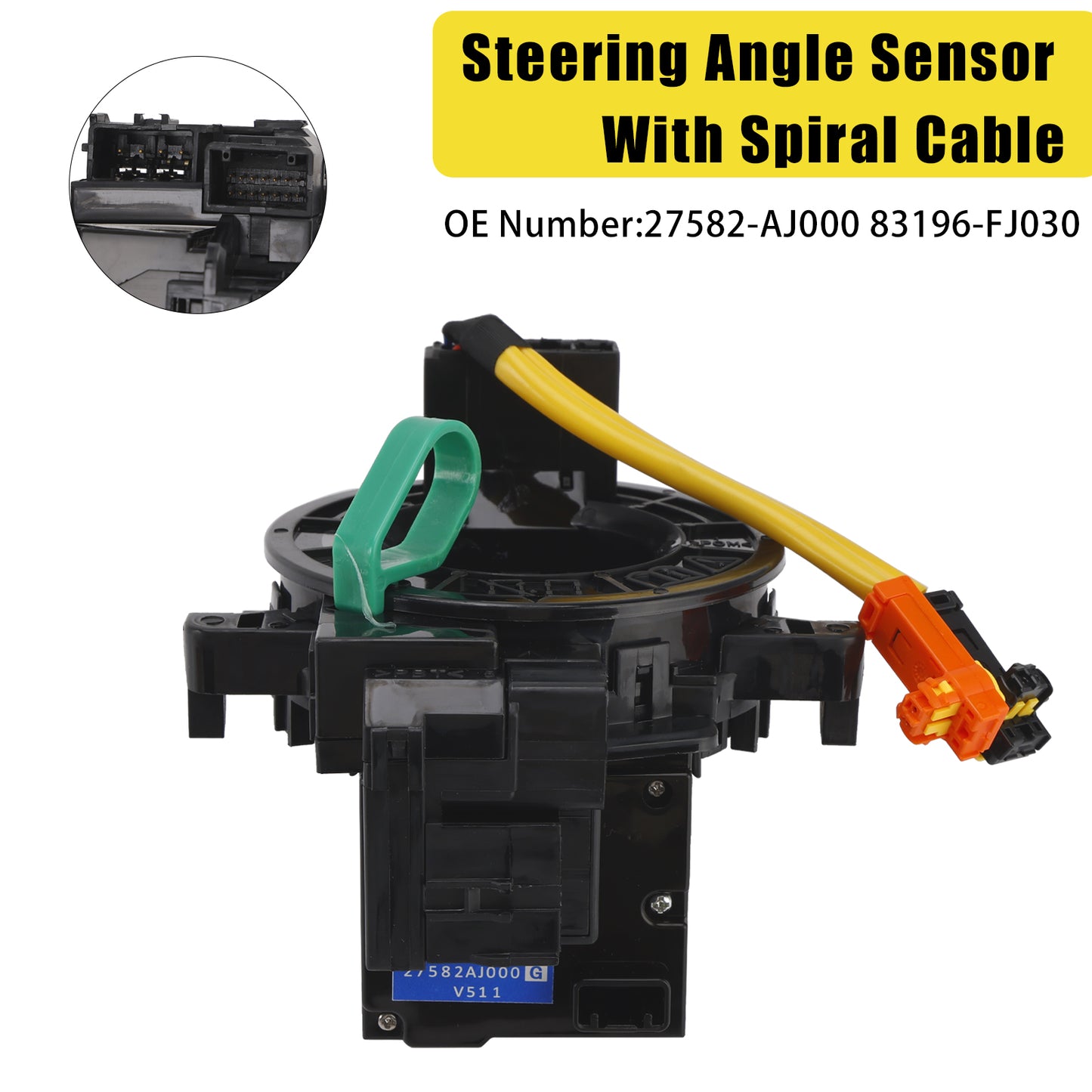 Subaru Crosstrek Forester 83196-FJ030 Steering Angle Sensor With Spiral Cable