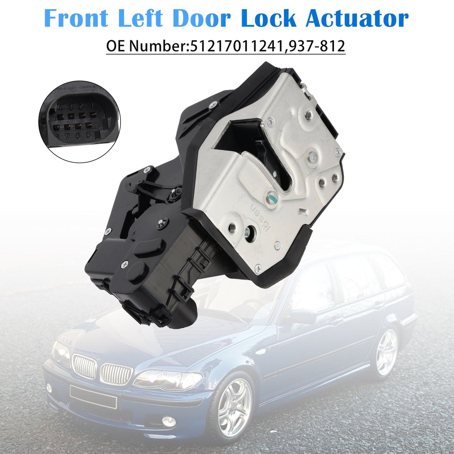 2001-2005 BMW 3 Series E46 51217011241 Front Left Door Lock Actuator