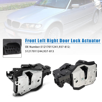 2002/10-2005/02 BMW 3 Series Touring 318d E46 2.0L 51217011241 Left + Right Door Lock Actuator