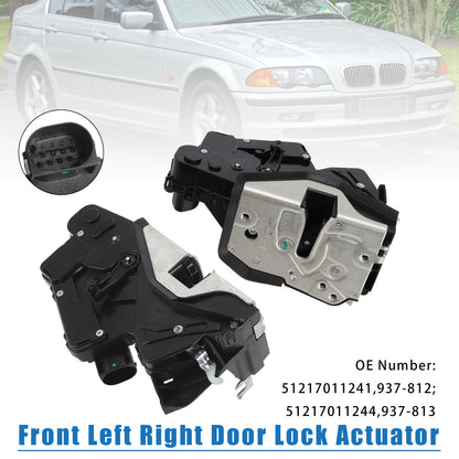 2002/10-2005/02 BMW 3 Series Touring 318d E46 2.0L 51217011241 Left + Right Door Lock Actuator