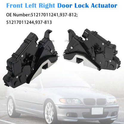 2002/10-2005/02 BMW 3 Series Touring 318d E46 2.0L 51217011241 Left + Right Door Lock Actuator