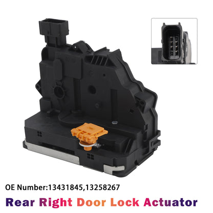 08.2006-12.2011 OPEL CORSA D (S07) 1.4 LPG (L08, L68) 90 HP 1364 ccm 13431845 Rear Right Door Lock Actuator
