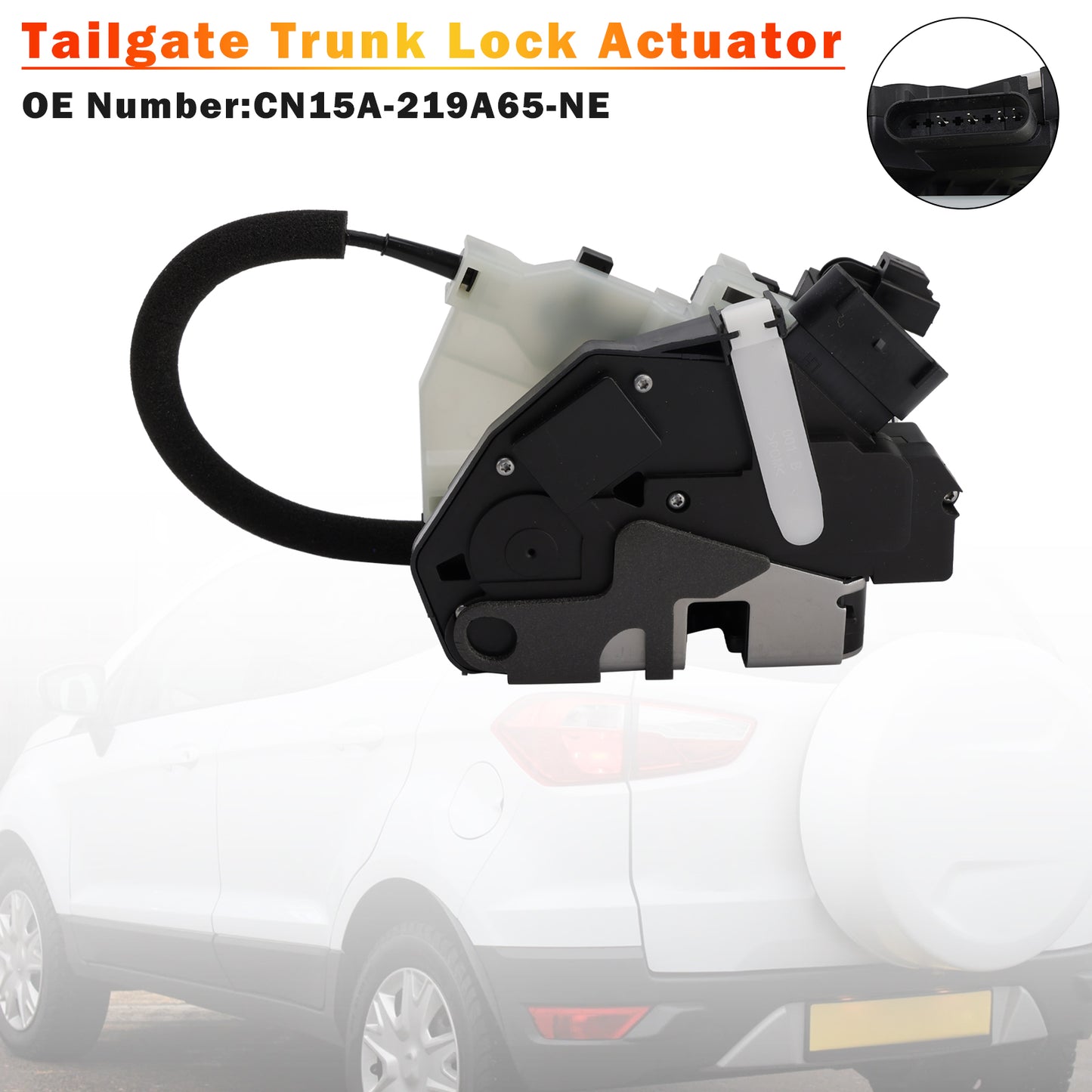 2013/10-2015/12 Ford Ecosport 1.5 Ti 1499 ccm 82 KW 112 PS CN15A-219A65-NE Tailgate Trunk Lock Actuator