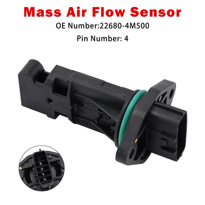 2001-2004 Nissan Maxima A33 3.0L VQ30DE Petrol Mass Air Flow Sensor 22680-4M500