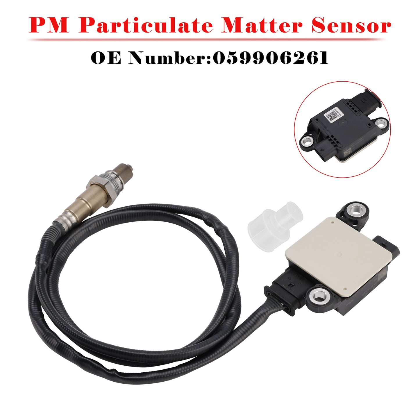 2016/06-2020/08 VW Amarok 3.0 TDI 4motion 2967 ccm 150 KW 204 PS PM Particulate Matter Sensor 059906261