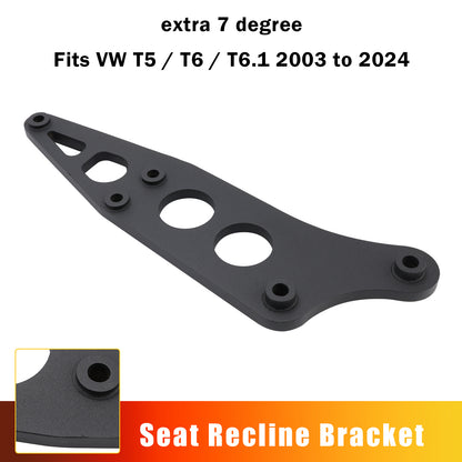 2003-2024 VW Transporter T5 T6 Double Passenger Seat Extra Recline Bracket