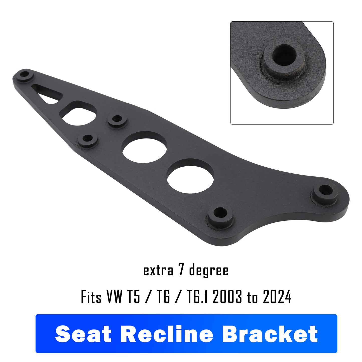 2003-2024 VW Transporter T5 T6 Double Passenger Seat Extra Recline Bracket