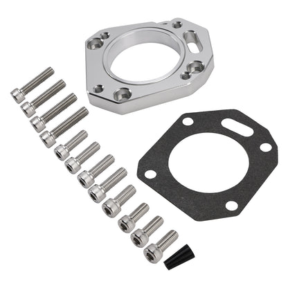 K-swap Integra Civic K20A K20A2 K20A3 Manifold Flange RBC/RRC Manifold Flange Dual Throttle Body Adapter 62mm 70mm