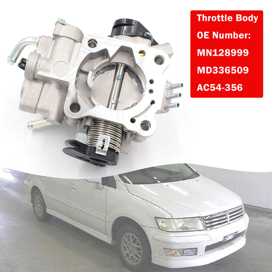 1998-2002 Mitsubishi N84 MN128999 MD336509 Throttle Body Assembly