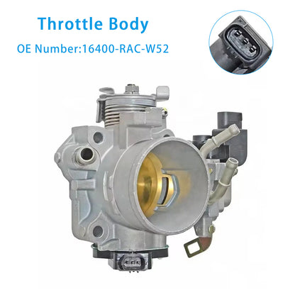 2003-2008 Honda Accord Engine K20A7 2.0L 16400-RAC-W52 Throttle Body