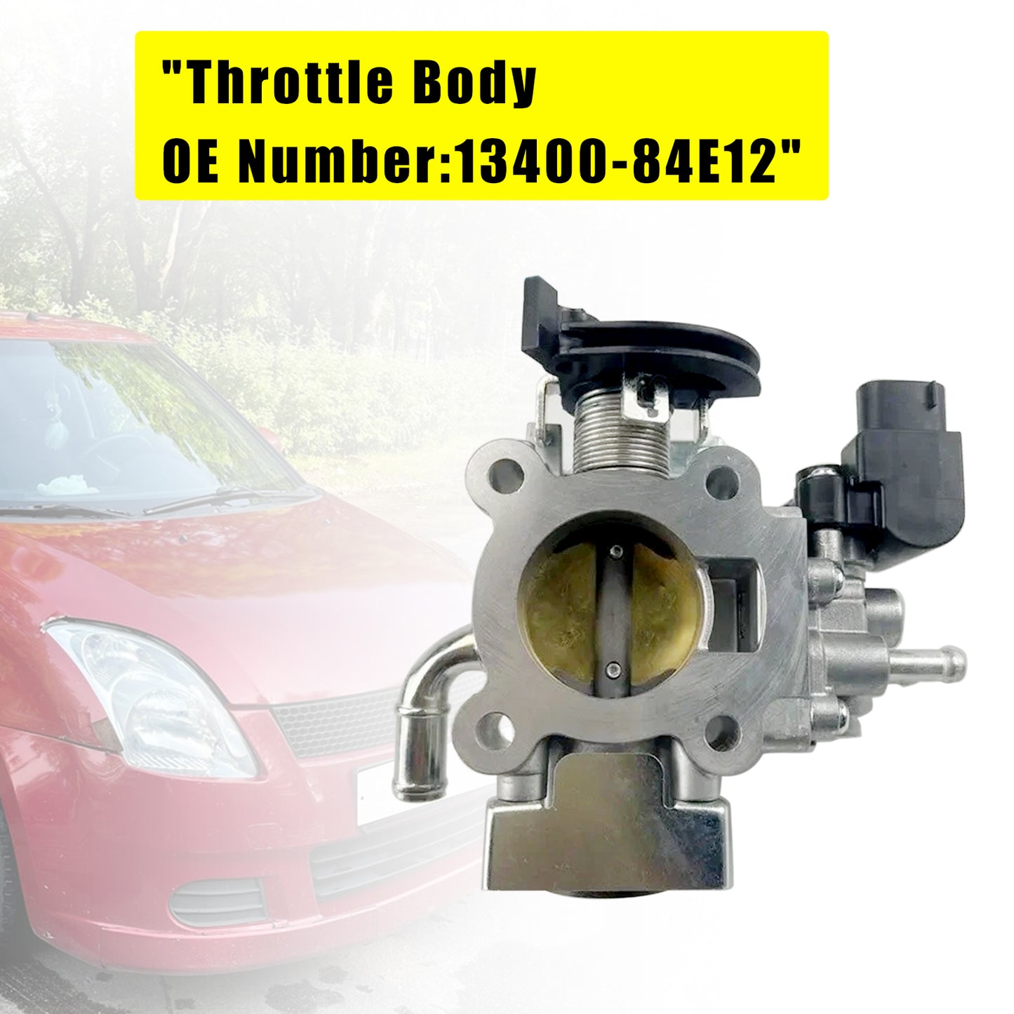 2003- Suzuki (Import) WAGON R+ Hatchback (MM) 1.3 4WD (RB 413) M13A 1328 69 Hatchback 13400-84E12 Throttle Body