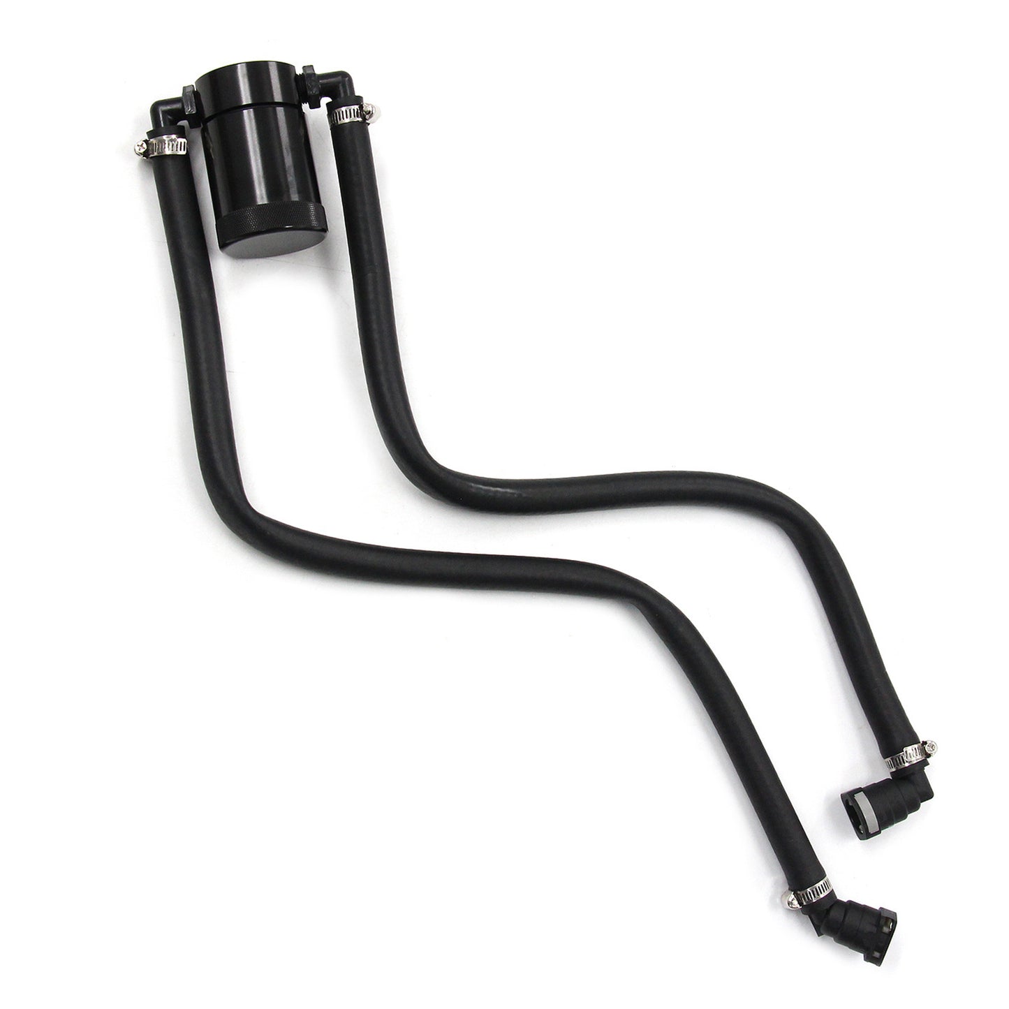 2016 Ford F-150 5.0L OCC-1077-BK Ford F150 Oil Catch Can Air Oil Separator