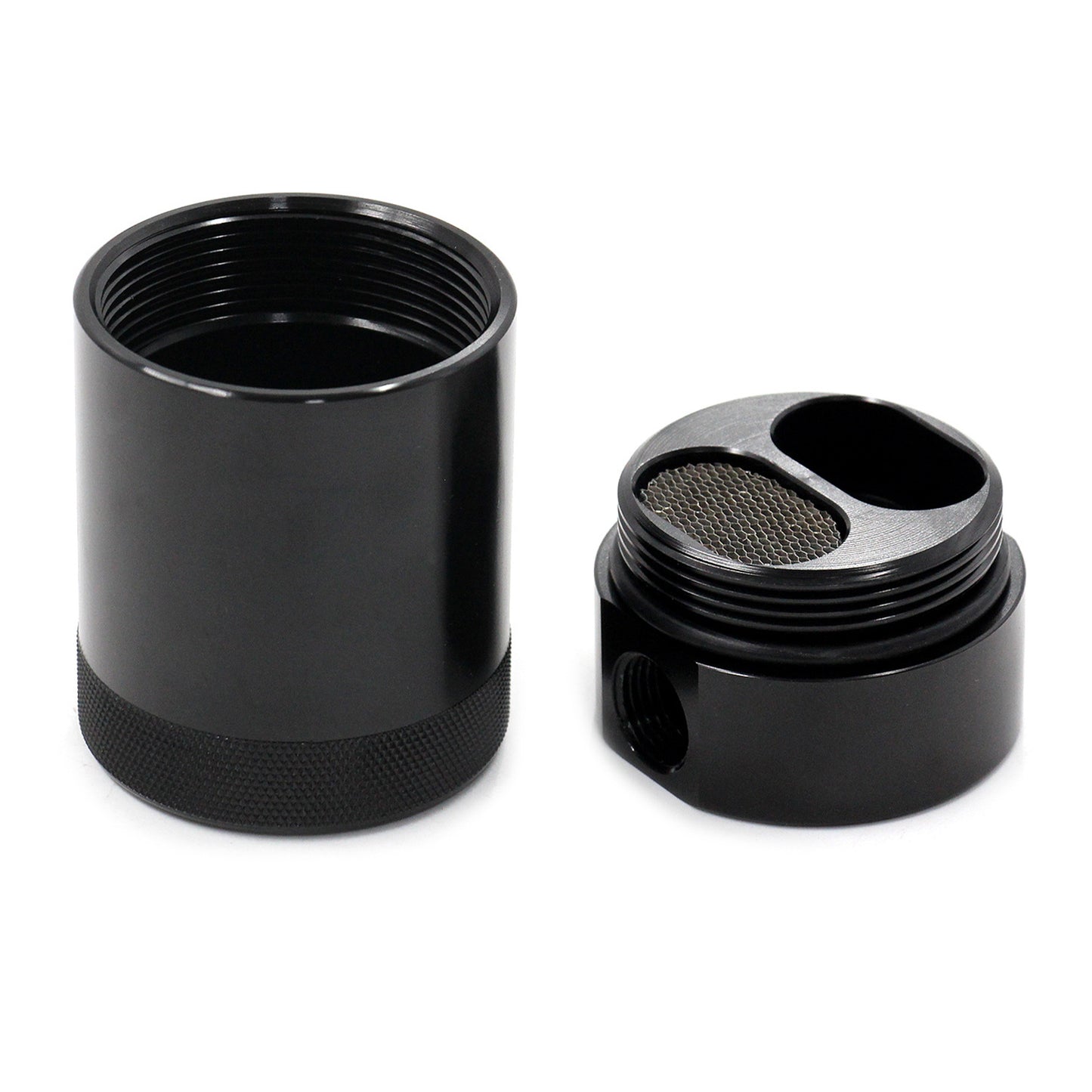 2016 Ford F-150 5.0L OCC-1077-BK Ford F150 Oil Catch Can Air Oil Separator