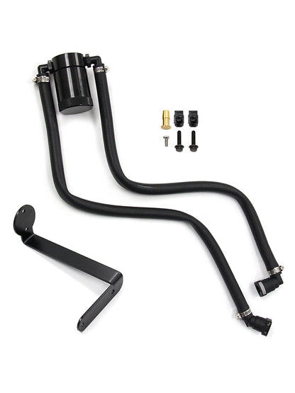 2016 Ford F-150 5.0L OCC-1077-BK Ford F150 Oil Catch Can Air Oil Separator