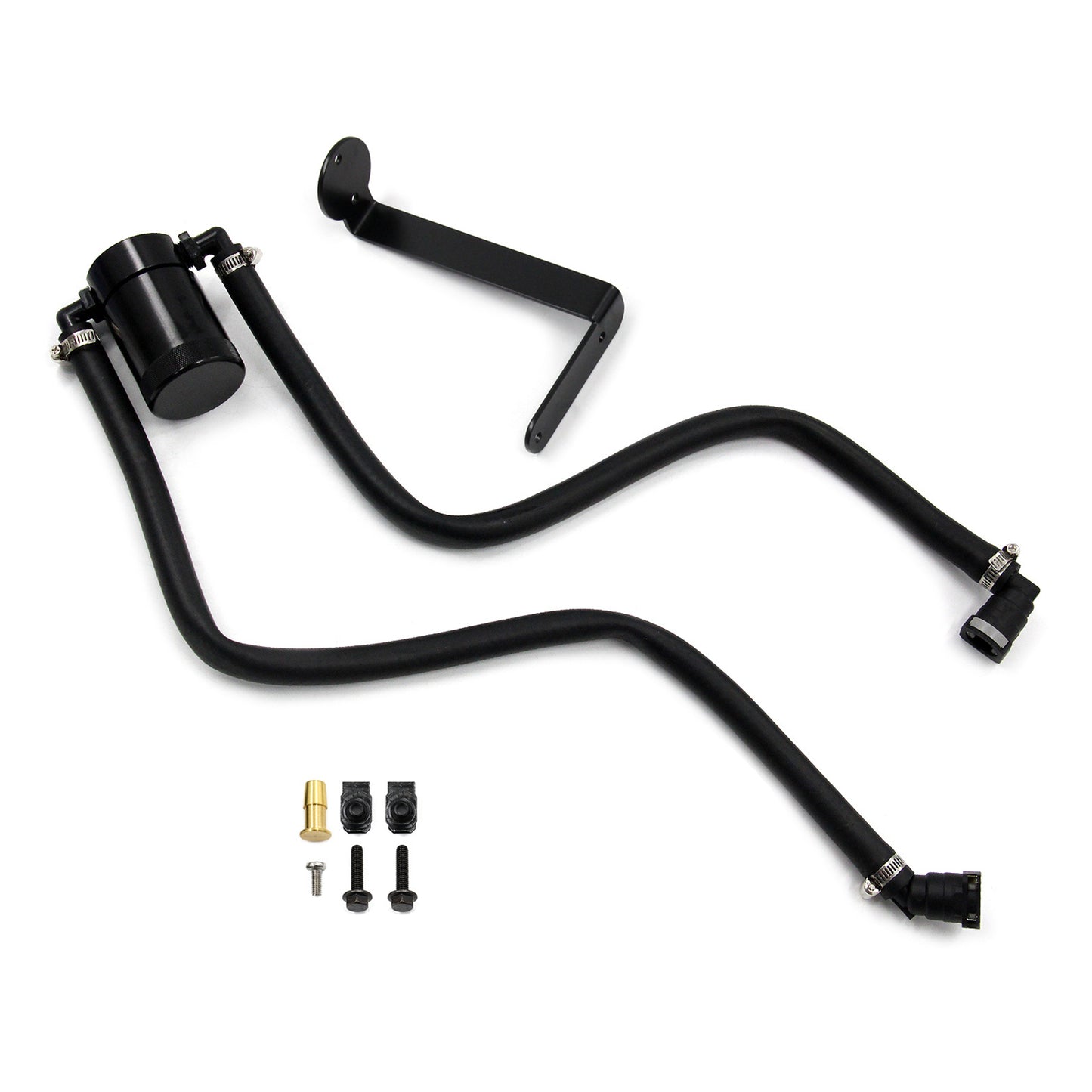 2016 Ford F-150 5.0L OCC-1077-BK Ford F150 Oil Catch Can Air Oil Separator