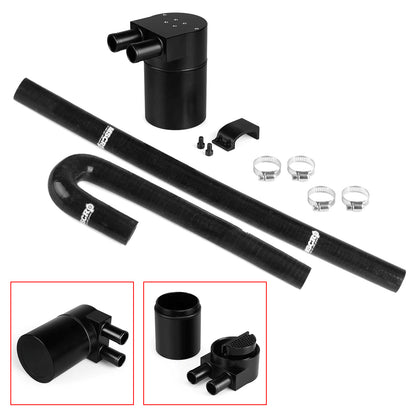 2008 Bmw 1 Series E82 Coupe 135i 1m OCC016-Black Oil Catch Can Tank with Silicone Radiator Hose