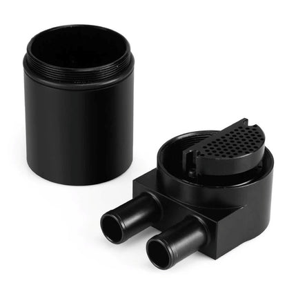 2008 Bmw 1 Series E82 Coupe 135i 1m OCC016-Black Oil Catch Can Tank with Silicone Radiator Hose