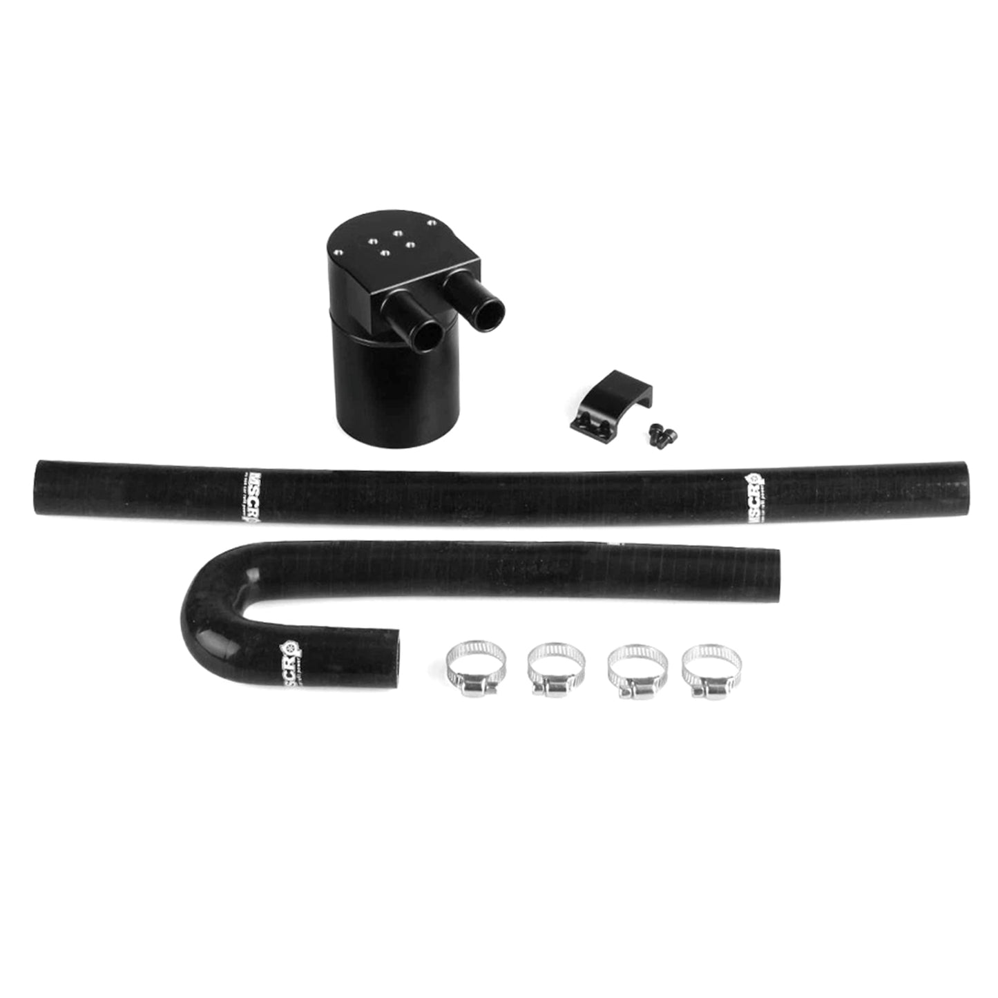 2008 Bmw 1 Series E82 Coupe 135i 1m OCC016-Black Oil Catch Can Tank with Silicone Radiator Hose