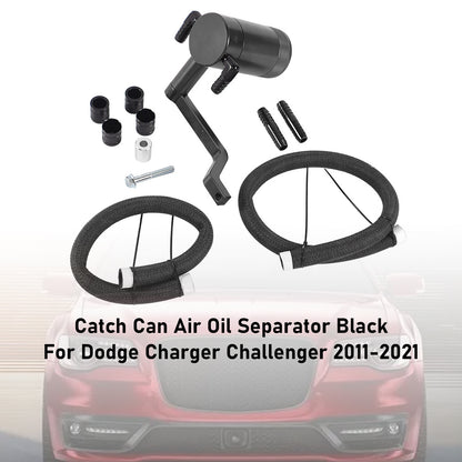 2021 Jeep Grand Cherokee 6.4 OCC-1056 Catch Can Air Oil Separator Black