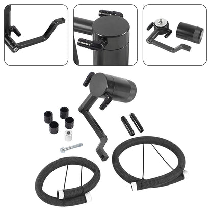 2021 Jeep Grand Cherokee 6.4 OCC-1056 Catch Can Air Oil Separator Black