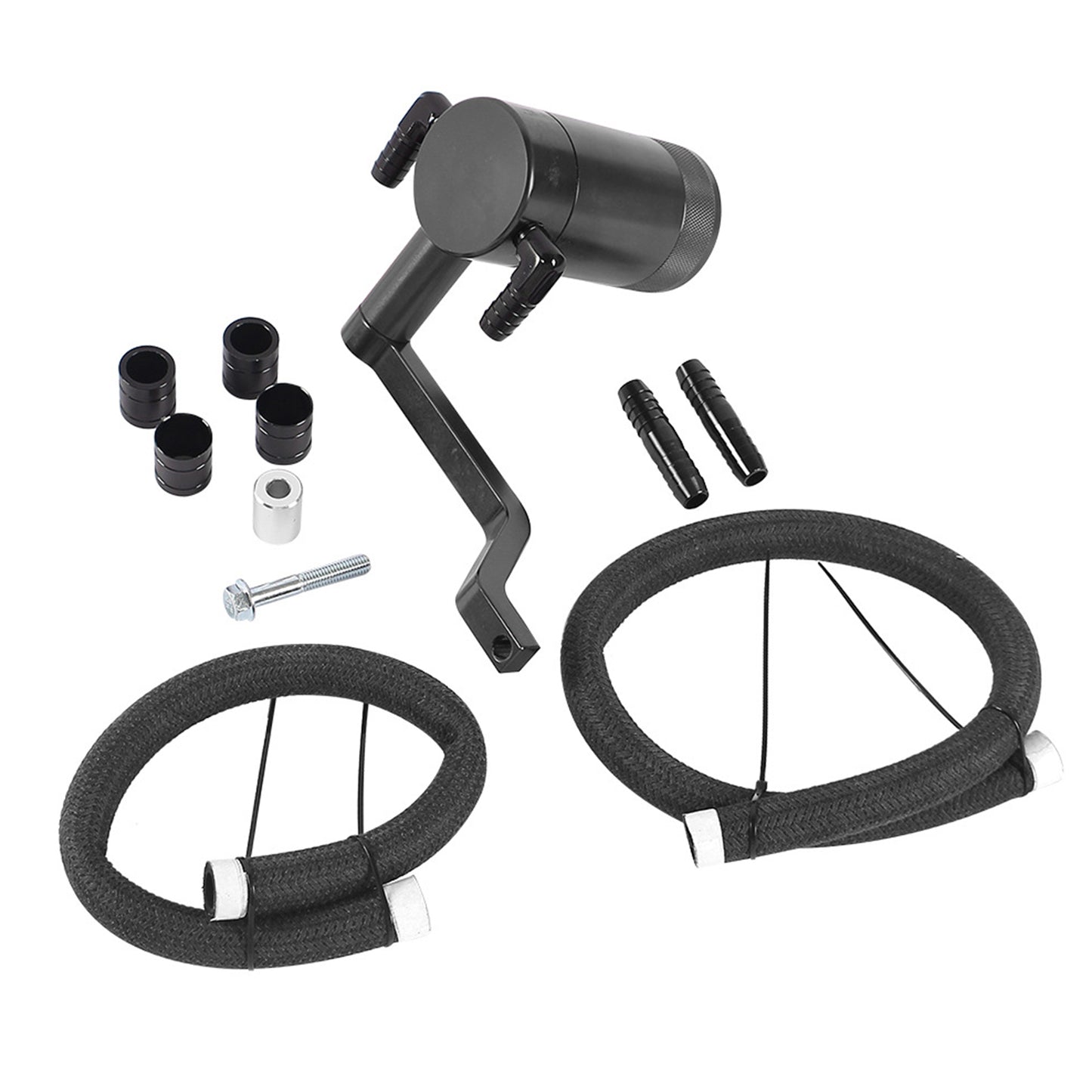 2021 Jeep Grand Cherokee 6.4 OCC-1056 Catch Can Air Oil Separator Black