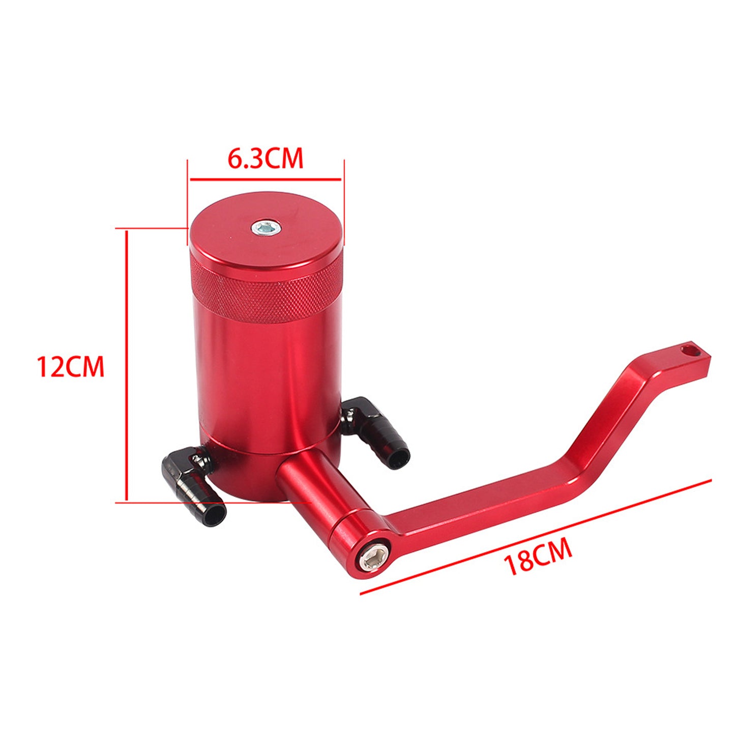 2011 Chrysler 300 6.4 OCC-1056 Catch Can Air Oil Separator Red