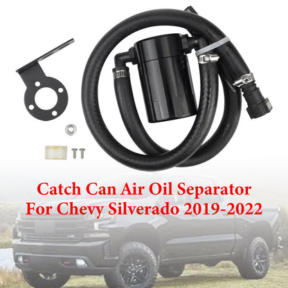 2019-2022 Chevy Silverado Catch Can Air Oil Separator