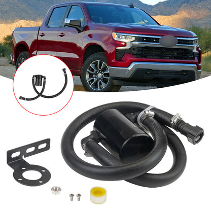 2019-2022 Chevy Silverado Catch Can Air Oil Separator
