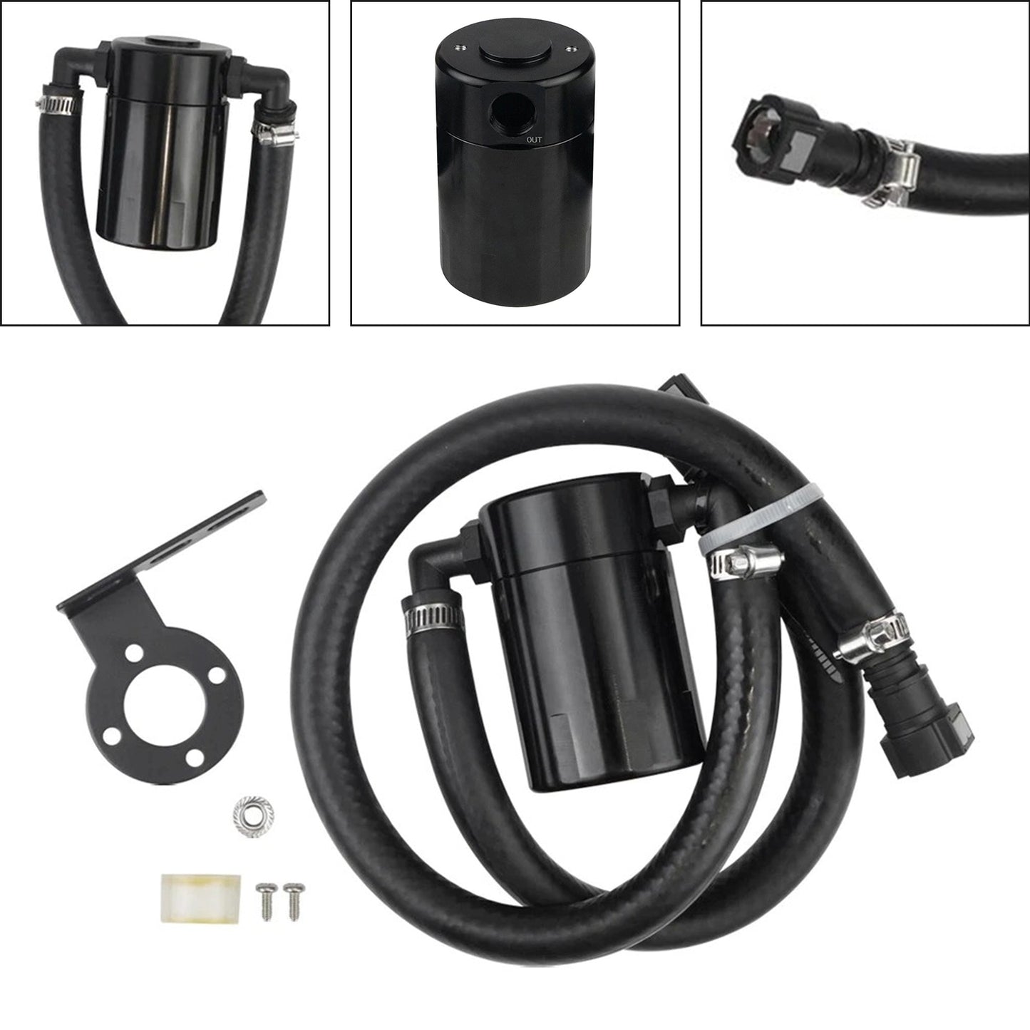 2019-2022 Chevy Silverado Catch Can Air Oil Separator