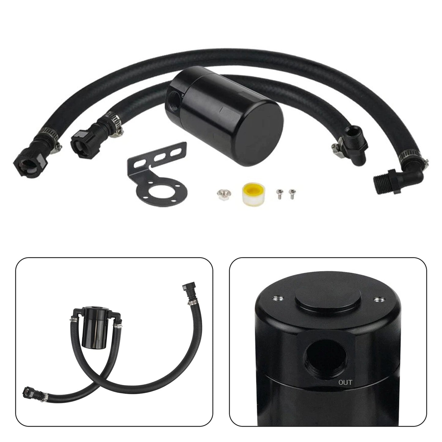 2019-2022 Chevy Silverado Catch Can Air Oil Separator