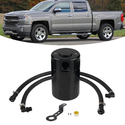 2016 Chevy Suburban 5.3L 6.2L OCC-1074 Catch Can Air Oil Separator