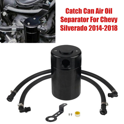 2016 Chevy Suburban 5.3L 6.2L OCC-1074 Catch Can Air Oil Separator