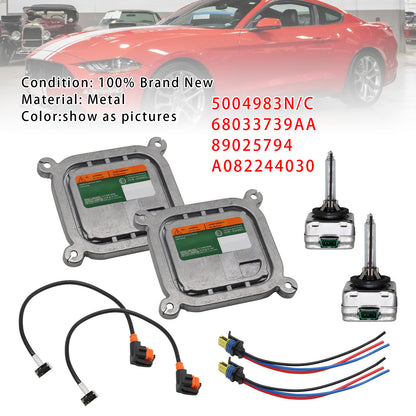 2010-2019 Ford Mustang DL3Z13C170A Xenon Headlight Ballast HID Control Unit Module Kit