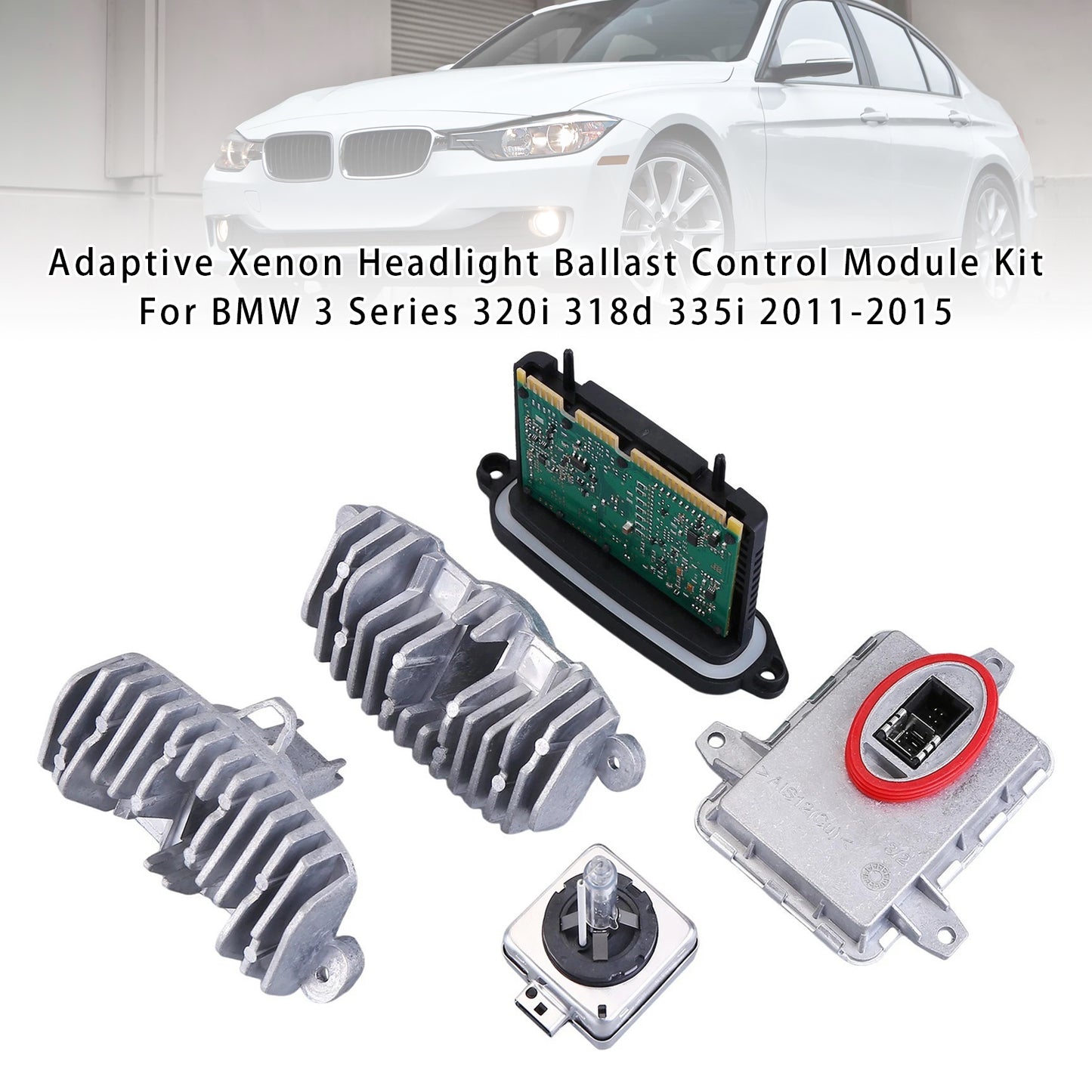 2013-2015 BMW ActiveHybrid 3 63117398766 Adaptive Xenon Ballast Control Module Kit